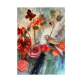Botanical Bird Fine Art Giclée Print— Floral Wall Art Print